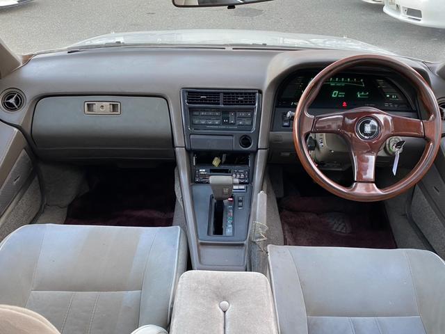 ソアラ 2.0GT 純正フルエアロ 純正サンルーフ BBSLM17インチアルミホイール 純正リアスポイラー 社外マフラー ツインカム24 新品全塗装済車両 純正フォグランプ(9枚目)