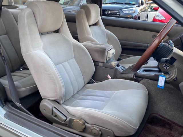 ソアラ 2.0GT 純正フルエアロ 純正サンルーフ BBSLM17インチアルミホイール 純正リアスポイラー 社外マフラー ツインカム24 新品全塗装済車両 純正フォグランプ(10枚目)