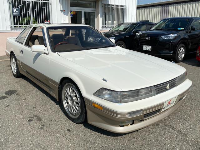 ソアラ 2.0GT 純正フルエアロ 純正サンルーフ BBSLM17インチアルミホイール 純正リアスポイラー 社外マフラー ツインカム24 新品全塗装済車両 純正フォグランプ(33枚目)