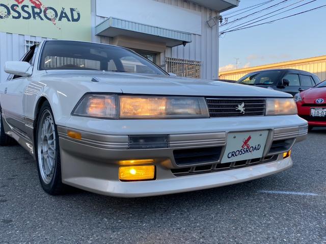 ソアラ 2.0GT 純正フルエアロ 純正サンルーフ BBSLM17インチアルミホイール 純正リアスポイラー 社外マフラー ツインカム24 新品全塗装済車両 純正フォグランプ(40枚目)