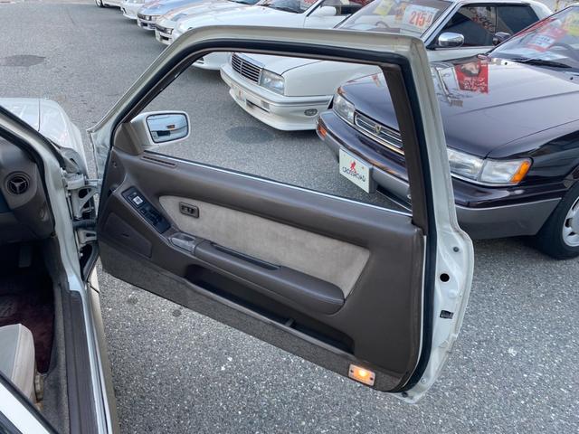 ソアラ 2.0GT 純正フルエアロ 純正サンルーフ BBSLM17インチアルミホイール 純正リアスポイラー 社外マフラー ツインカム24 新品全塗装済車両 純正フォグランプ(50枚目)