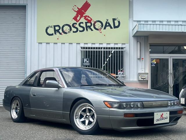 シルビア Ｋ’ｓクラブセレクションスーパーハイキャスＰ　新品フルタップ車高調　ロンシャン　１５インチアルミホイール　新品タイヤ装着　全塗装済車両　サンルーフ　社外マフラー　レカロシート　社外ステアリング（37枚目）