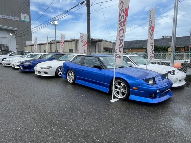シルビア Ｋ’ｓクラブセレクションスーパーハイキャスＰ　新品フルタップ車高調　ロンシャン　１５インチアルミホイール　新品タイヤ装着　全塗装済車両　サンルーフ　社外マフラー　レカロシート　社外ステアリング（63枚目）