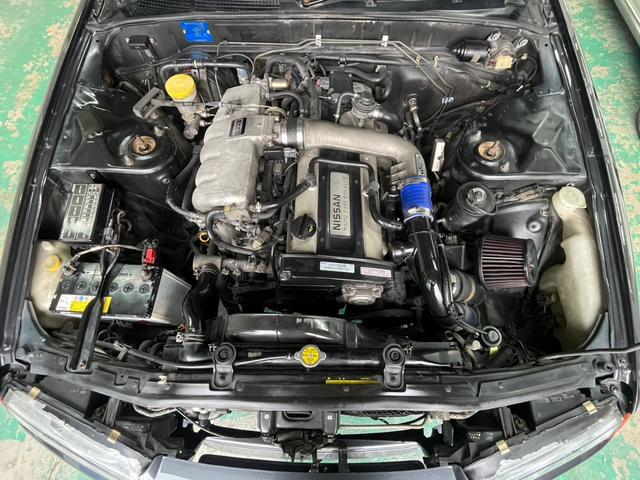 スカイライン GTS-tタイプM GT-Rルック 全塗装済車両 BNR32純正バンパー BNR32純正グリル BNR32純正リアスポイラー BNR32純正アルミ 社外FRPボンネット 社外マフラー 社外車高調(3枚目)