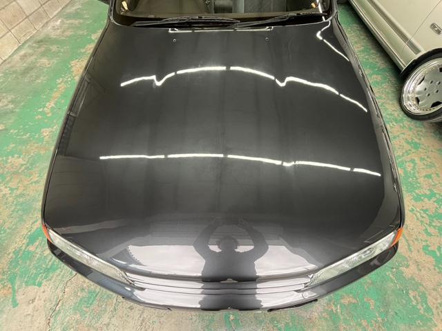 スカイライン GTS-tタイプM GT-Rルック 全塗装済車両 BNR32純正バンパー BNR32純正グリル BNR32純正リアスポイラー BNR32純正アルミ 社外FRPボンネット 社外マフラー 社外車高調(35枚目)