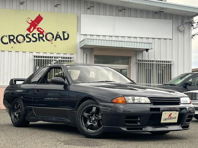 スカイライン GTS-tタイプM GT-Rルック 全塗装済車両 BNR32純正バンパー BNR32純正グリル BNR32純正リアスポイラー BNR32純正アルミ 社外FRPボンネット 社外マフラー 社外車高調(41枚目)