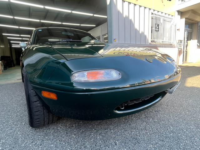 ユーノスロードスター Ｖスペシャル　社外フルタップ車高調　社外幌取付　マツダスピード製マフラー　社外１５インチアルミホイール　社外シート　ＥＴＣ　社外ＣＤ・ＭＤデッキ（37枚目）