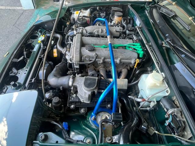 ユーノスロードスター Ｖスペシャル　社外フルタップ車高調　社外幌取付　マツダスピード製マフラー　社外１５インチアルミホイール　社外シート　ＥＴＣ　社外ＣＤ・ＭＤデッキ（39枚目）