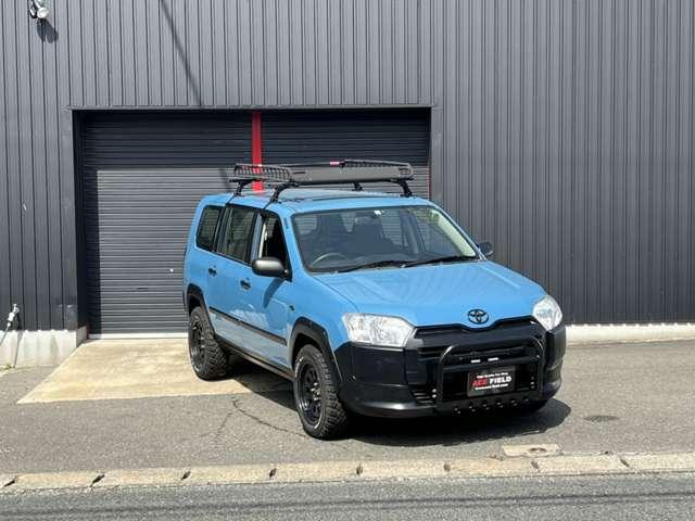 プロボックス DXコンフォート パッケージ サンドベージュ全塗装 リフトアップ 1年保証付き 距離無制限 新品タイヤホイール リフトアップ ルーフラック(4枚目)