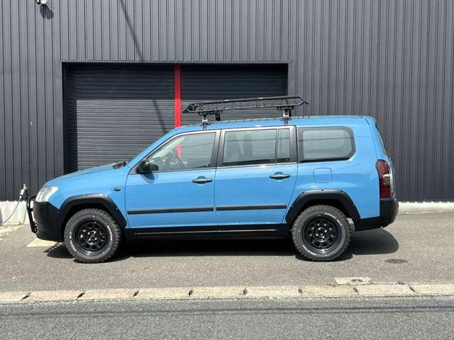 プロボックス DXコンフォート パッケージ サンドベージュ全塗装 リフトアップ 1年保証付き 距離無制限 新品タイヤホイール リフトアップ ルーフラック(6枚目)