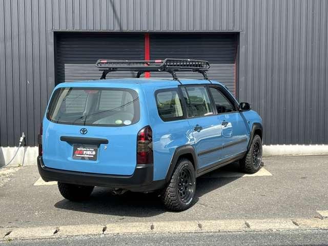 プロボックス DXコンフォート パッケージ サンドベージュ全塗装 リフトアップ 1年保証付き 距離無制限 新品タイヤホイール リフトアップ ルーフラック(9枚目)