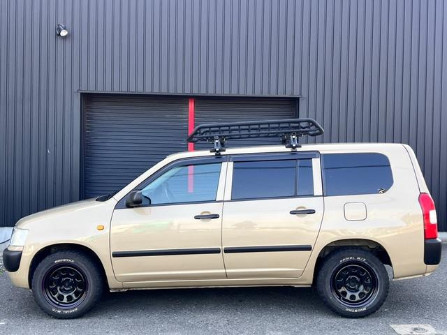 プロボックス DXコンフォート パッケージ サンドベージュ全塗装 リフトアップ 1年保証付き 距離無制限 新品タイヤホイール リフトアップ ルーフラック(11枚目)