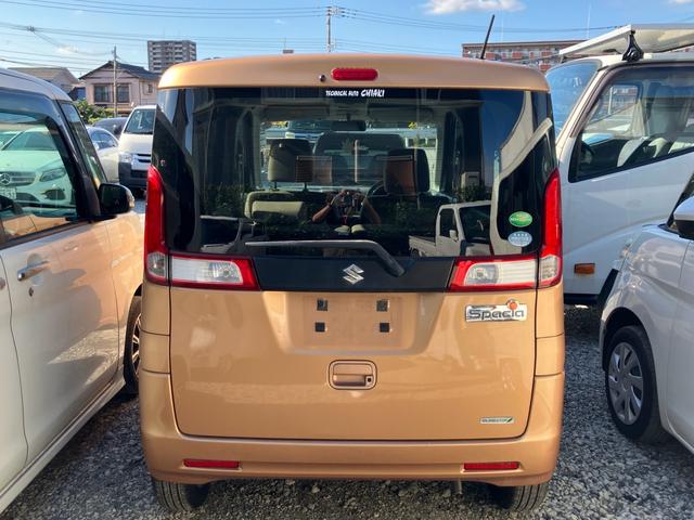 スペーシア X ナビテレビ 片側パワースライドドア スマートキー プッシュスタート セキュリティー アイドリングストップ ベンチシート オーバーヘッドコンソール(4枚目)