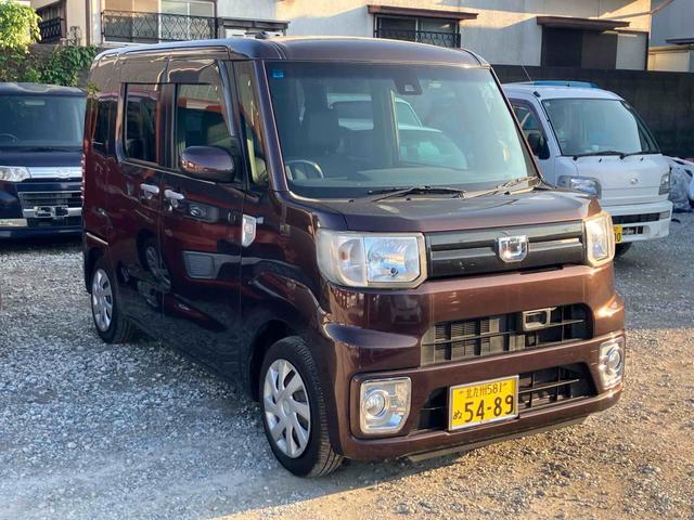 ウェイク Ｄ　ＳＡＩＩ　ドライブレコーダー　ＥＴＣ　バックカメラ　両側スライドドア　ナビ　ＴＶ　衝突被害軽減システム　キーレスエントリー　アイドリングストップ　電動格納ミラー　ベンチシート　ＣＶＴ　盗難防止システム　ＡＢＳ（3枚目）