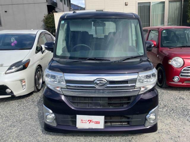 タント カスタムＸ　両側スライド・片側電動　ナビ　ＴＶ　ＬＥＤヘッドランプ　スマートキー　アイドリングストップ　電動格納ミラー　ベンチシート　ＣＶＴ　盗難防止システム　ＡＢＳ　ＣＤ　ミュージックプレイヤー接続可（2枚目）