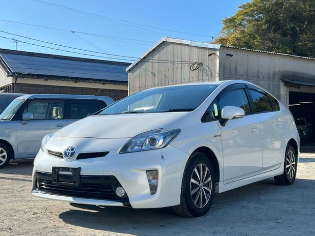 プリウス S 後期型/車検:令和9年12月/ナビ/バックカメラ/ETC/Bluetooth/ドライブレコーダー/オートエアコン/電動格納サイドミラー/ハイブリッドカー/エコカー(7枚目)