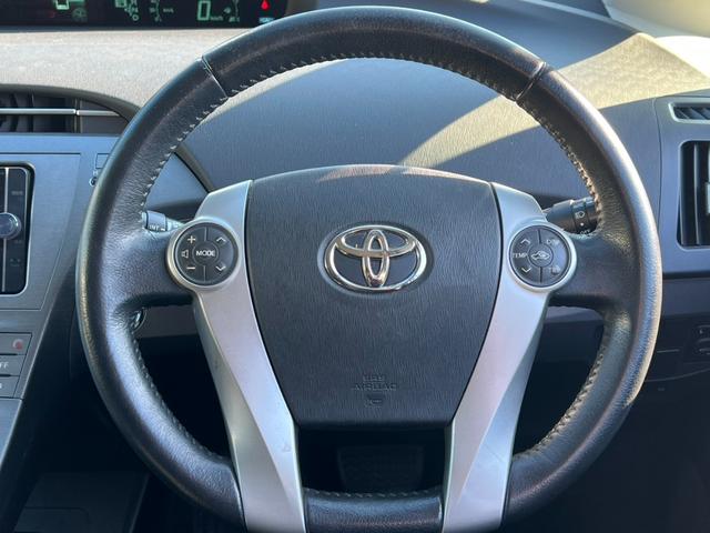 プリウス S 後期型/車検:令和9年12月/ナビ/バックカメラ/ETC/Bluetooth/ドライブレコーダー/オートエアコン/電動格納サイドミラー/ハイブリッドカー/エコカー(14枚目)