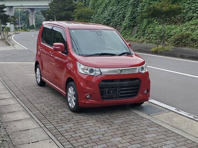 ワゴンＲスティングレー Ｘ　レーダーブレーキサポート装着車　ナビ＆ＴＶ　ＨＩＤヘッドライト　フォグライト　ＣＤ・ＤＶＤ再生　アルミホイール　アイドリングストップ　衝突被害軽減ブレーキ　車検令和９年１月（3枚目）