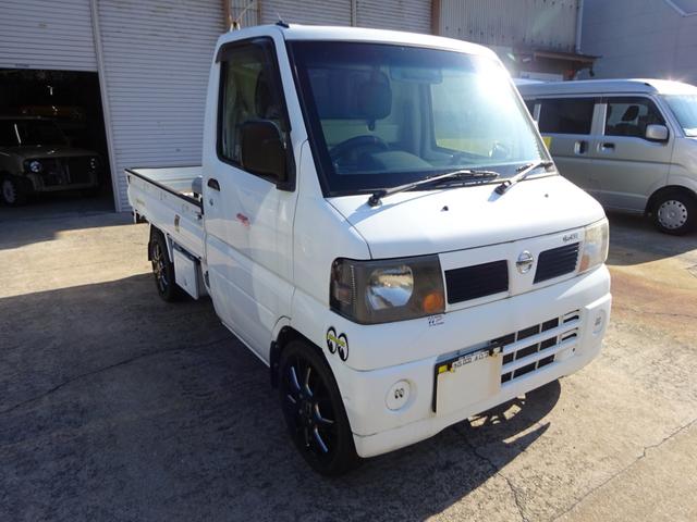 クリッパートラック ＳＤ　ＰＳ　ＰＷ　エアコン　ローダウン　社外マフラー　社外１５インチアルミ　シートカバー　社外部品　各純正部品有り（4枚目）