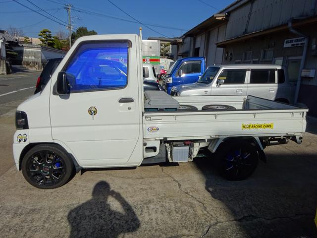 クリッパートラック ＳＤ　ＰＳ　ＰＷ　エアコン　ローダウン　社外マフラー　社外１５インチアルミ　シートカバー　社外部品　各純正部品有り（5枚目）