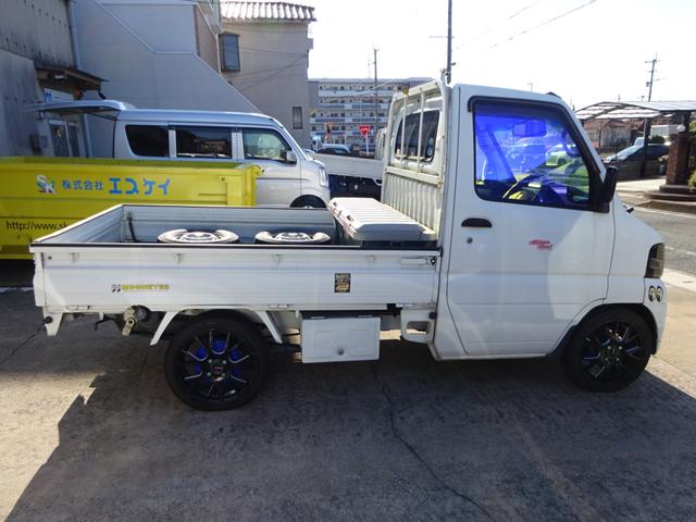 クリッパートラック ＳＤ　ＰＳ　ＰＷ　エアコン　ローダウン　社外マフラー　社外１５インチアルミ　シートカバー　社外部品　各純正部品有り（6枚目）