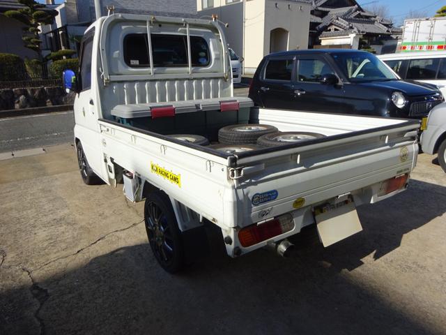 クリッパートラック ＳＤ　ＰＳ　ＰＷ　エアコン　ローダウン　社外マフラー　社外１５インチアルミ　シートカバー　社外部品　各純正部品有り（8枚目）