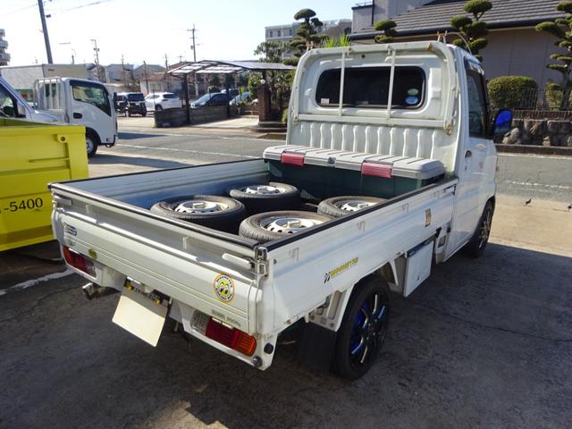 クリッパートラック ＳＤ　ＰＳ　ＰＷ　エアコン　ローダウン　社外マフラー　社外１５インチアルミ　シートカバー　社外部品　各純正部品有り（9枚目）