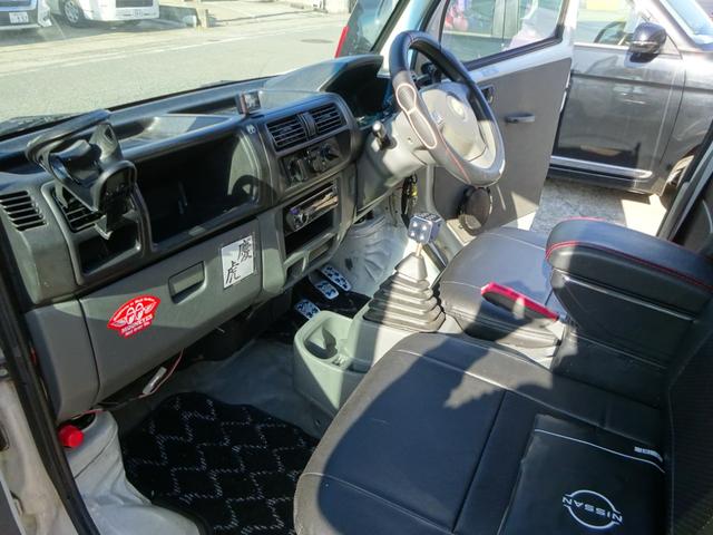 クリッパートラック ＳＤ　ＰＳ　ＰＷ　エアコン　ローダウン　社外マフラー　社外１５インチアルミ　シートカバー　社外部品　各純正部品有り（14枚目）