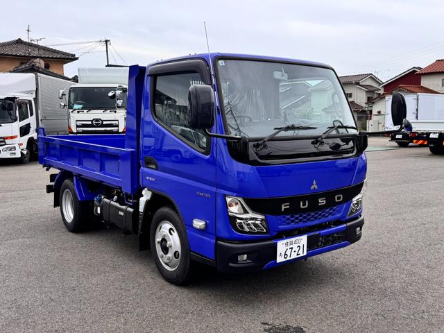 キャンター 　３ｔ　ダンプ　小型　標準幅　トラック　ダンプ　Ｆ５　　後輪ダブル　ＥＴＣ　電動格納ミラー　エアコン　運転席エアバッグ（2枚目）