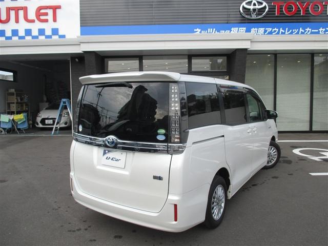 ヴォクシー ハイブリッドX AC キーレスエントリー ナビ・TV DVD リアオートエアコン 両側自動ドア LEDヘッドライト バックモニター 三列シート 盗難防止 スマートキー アルミホイール ETC車載器 横滑り防止 PS(5枚目)