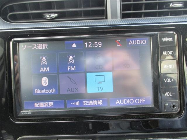 アクア Sスタイルブラック AUX端子 バックモニタ- ナビTV イモビライザー スマートキープッシュスタート 1オーナー ETC付き Wエアバッグ キーフリ メモリーナビゲーション ドラレコ付き 横滑り防止装置付き 1セグ(10枚目)