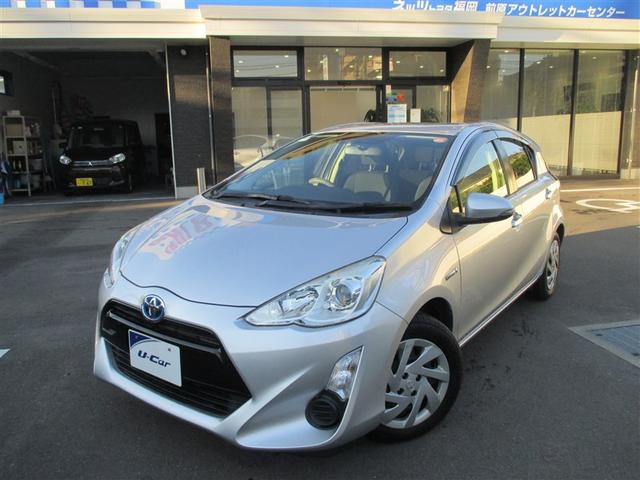 アクア Ｓ　フルフラットシート　キーレスエントリ　ワンオーナー車　オートエアコン　デュアルエアバック　ＥＳＣ　パワーウィンドウ　ＥＴＣ　ＳＲＳ　パワーステアリング　ＡＢＳ　記録簿付（3枚目）