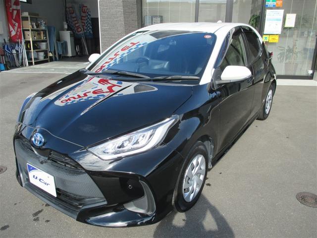 ヤリス ハイブリッドG LEDライト フルセグTV スマートキ Bモニター ドライブレコーダー ETC車載器 横滑り防止装置 クルコン セキュリティアラーム AC100V電源 パワステ 点検記録簿 メモリーナビゲーション(3枚目)