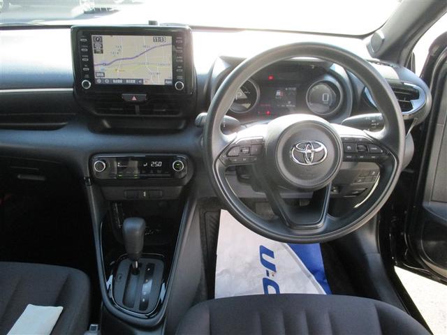 ヤリス ハイブリッドG LEDライト フルセグTV スマートキ Bモニター ドライブレコーダー ETC車載器 横滑り防止装置 クルコン セキュリティアラーム AC100V電源 パワステ 点検記録簿 メモリーナビゲーション(6枚目)