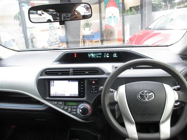 アクア S スマートキープッシュスタート キーレスエントリ フルセグ地デジ イモビ ナビ&TV オートエアコン デュアルエアバック ESC Bカメラ パワーウィンドウ ETC DVD再生可能 SRS ABS(8枚目)