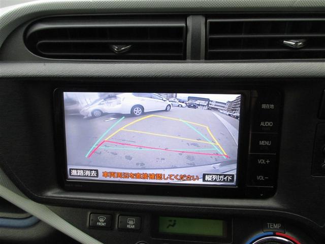 アクア S スマートキープッシュスタート キーレスエントリ フルセグ地デジ イモビ ナビ&TV オートエアコン デュアルエアバック ESC Bカメラ パワーウィンドウ ETC DVD再生可能 SRS ABS(10枚目)