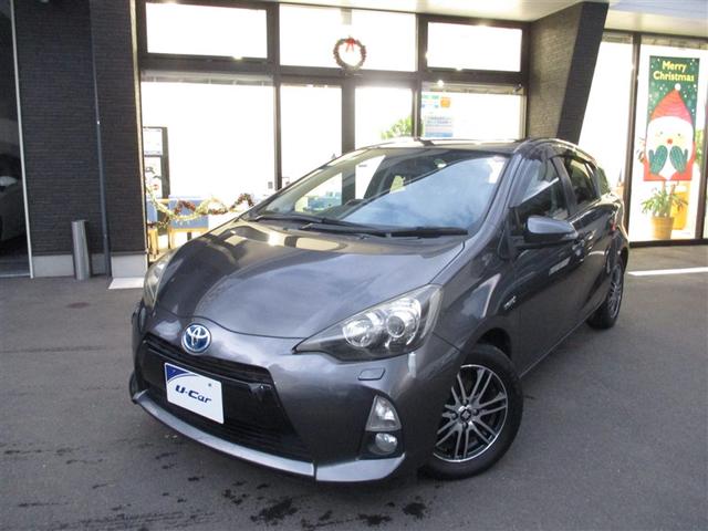 アクア G バックモニタ セキュリティー メンテナンスノート ドライブレコーダ デュアルエアバック ナビTV LED パワーウィンドウ 1オーナ- 地デジ ESC ATエアコン ABS パワーステアリング アルミ(3枚目)