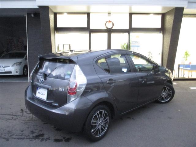 アクア G バックモニタ セキュリティー メンテナンスノート ドライブレコーダ デュアルエアバック ナビTV LED パワーウィンドウ 1オーナ- 地デジ ESC ATエアコン ABS パワーステアリング アルミ(5枚目)