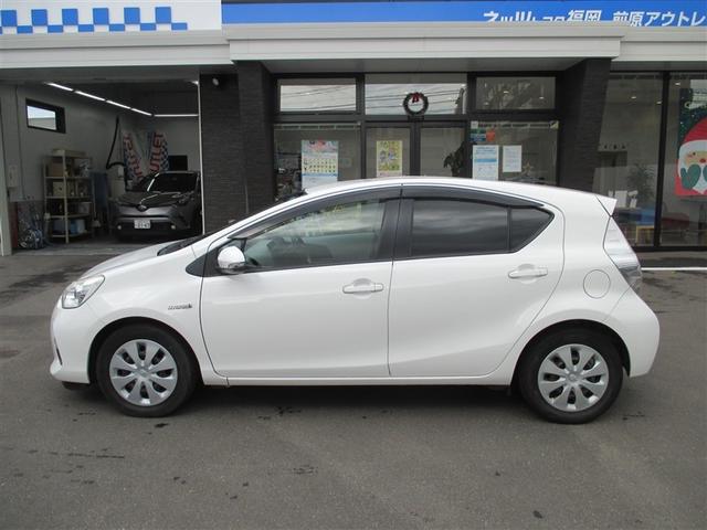 アクア S スマートキープッシュスタート キーレスエントリ ドラレコ付 イモビ ナビ&TV ワンオーナー車 オートエアコン デュアルエアバック ESC Bカメラ パワーウィンドウ ETC SRS ワンセグTV(3枚目)