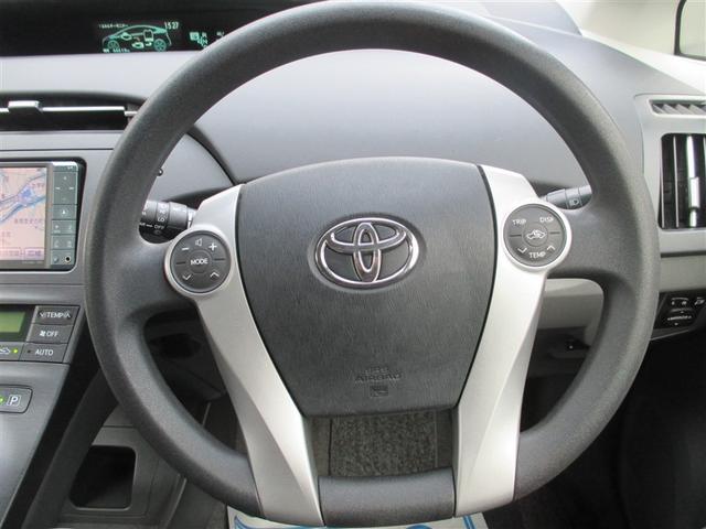 プリウス Ｓ　Ｂモニタ－　フルセグ地デジ　インテリキー　デュアルエアバック　エアＢ　イモビライザー　ＤＶＤ再生可能　ナビＴＶ　ＡＵＴＯエアコン　横スベリ防止　アルミホイール　ＥＴＣ装備　ＡＢＳ　サイドエアバッグ（8枚目）