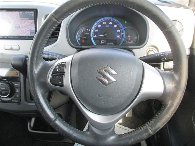 ワゴンR FZ 運転席エアバッグ 定期点検記録簿 衝突軽減ブレーキシステム ナビ&TV DVD再生可能 アルミ フルセグテレビ アイドリングS 助手席エアバッグ AUTOエアコン キーレスエントリーシステム PS(8枚目)