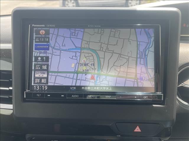 Ｎ－ＢＯＸカスタム カスタム　Ｇ・Ｌターボ　Ｈｏｎｄａ　ＳＥＮＳＩＮＧ　社外ＳＤナビ／Ｂｌｕｅｔｏｏｔｈ対応／フルセグテレビ／両側電動スライドドア／ステアリングスイッチ／プッシュスタート／ＥＴＣ／ドライブレコーダー／アダクティブクルーズコントロール／ＬＥＤヘッドライト（5枚目）