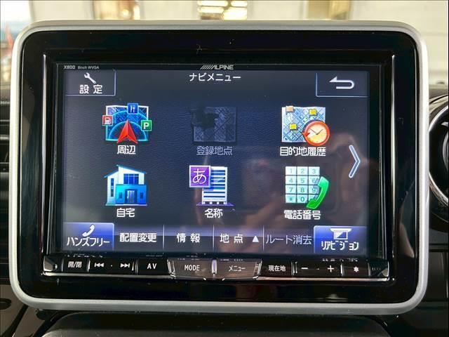 スペーシアカスタム ＨＹＢＲＩＤ　ＸＳターボ　ナビゲーション／ＥＴＣ／バックカメラ／クルーズコントロール／レーンキープアシスト／クリアランスソナー／衝突被害軽減システム／両側電動スライドドア／スマートキー／プッシュスタート／アイドリングストップ（6枚目）