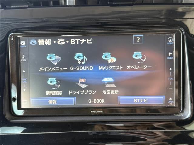 プリウス Ｓ　ナビゲーション／バックカメラ／スマートキー／プッシュスタート／ＨＩＤヘッドライト／オートライト／オートエアコン／社外アルミホイール／ステアリングスイッチ／電動格納ミラー（6枚目）