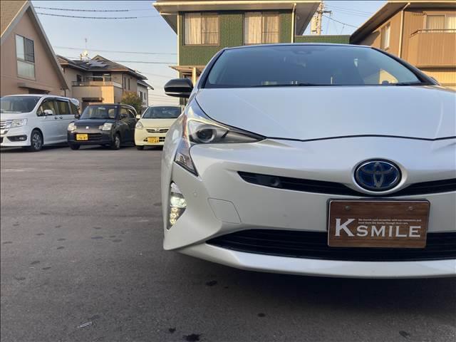 プリウス Ｓ　“Ｓａｆｅｔｙ　Ｐｌｕｓ・Ｔｗｏ　Ｔｏｎｅ”　ナビゲーション／ＥＴＣ／バックカメラ／クルーズコントロール／レーンキープアシスト／スマートキー／オートマチックハイビーム／ＬＥＤヘッドライト／オートライト／オートエアコン／プッシュスタート（39枚目）