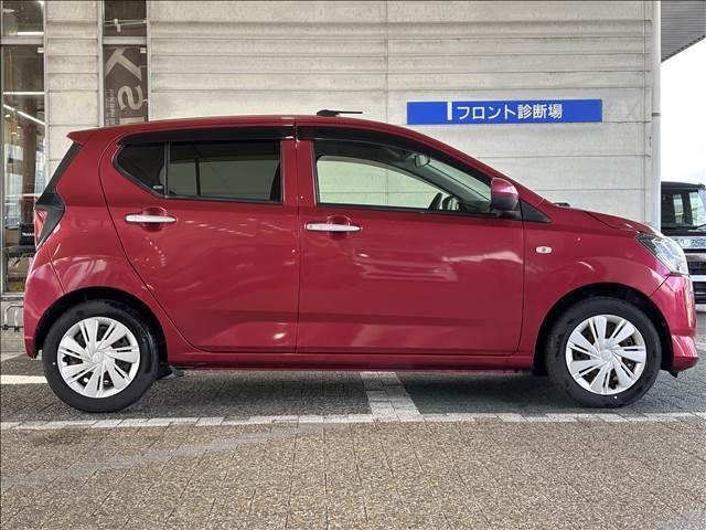 ミライース Ｘ“ＳＡＩＩＩ”　ＣＤプレイヤー・キーレス・クリアランスソナー・衝突軽減防止スイッチ・横滑り防止スイッチ・アイドリングストップ・ヘッドライトレベライザー・純正フロアマット（26枚目）