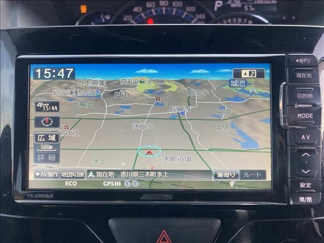 タント カスタムＲＳ“ＳＡ”　ナビゲーション／ＥＴＣ／ドライブレコーダー／バックカメラ／衝突被害軽減システム／アイドリングストップ／両側電動スライドドア／オートライト／オートエアコン／スマートキー／純正アルミホイール（5枚目）