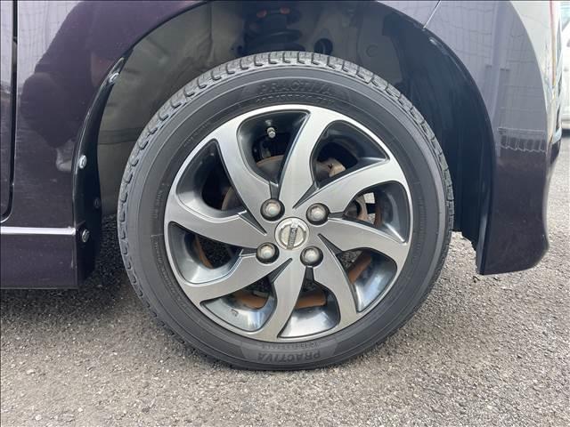 ルークス ハイウェイスター アイドリングストップ ナビゲーション/ETC/バックカメラ/HIDヘッドライト/オートライト/オートエアコン/スマートキー/プッシュスタート/純正アルミホイール/電動格納ミラー/サイドバイザー/フロアマット(31枚目)