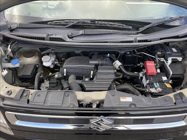 ワゴンＲ ＨＹＢＲＩＤ　ＦＸ　セーフティイパック　ナビゲーション／ＥＴＣ／衝突被害軽減システム／レーンキープアシスト／スマートキー／プッシュスタート／オートライト／オートエアコン／シートヒーター／アイドリングストップ／ベンチシート／電動格納ミラー（44枚目）