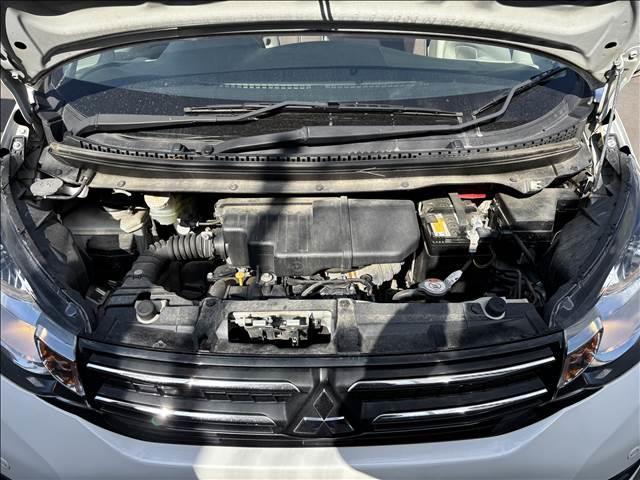 ｅＫワゴン Ｅ　ｅ－Ａｓｓｉｓｔ　社外オーディオ／シートヒーター／衝突被害軽減システム／ヘッドライトレベライザー／電動格納ミラー／ベンチシート／横滑防止装置／社外アルミホイール／フロアマット／サイドバイザー（36枚目）